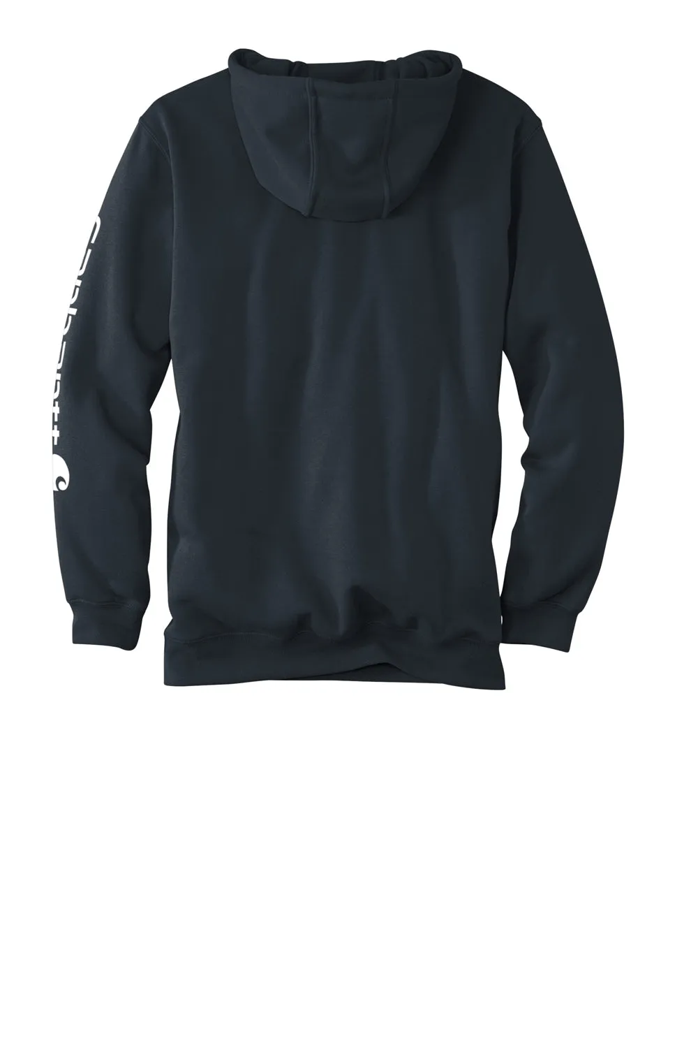 Carhartt Mens Hooded Sweatshirt Hoodie w/ Pouch Pocket - New Navy Blue