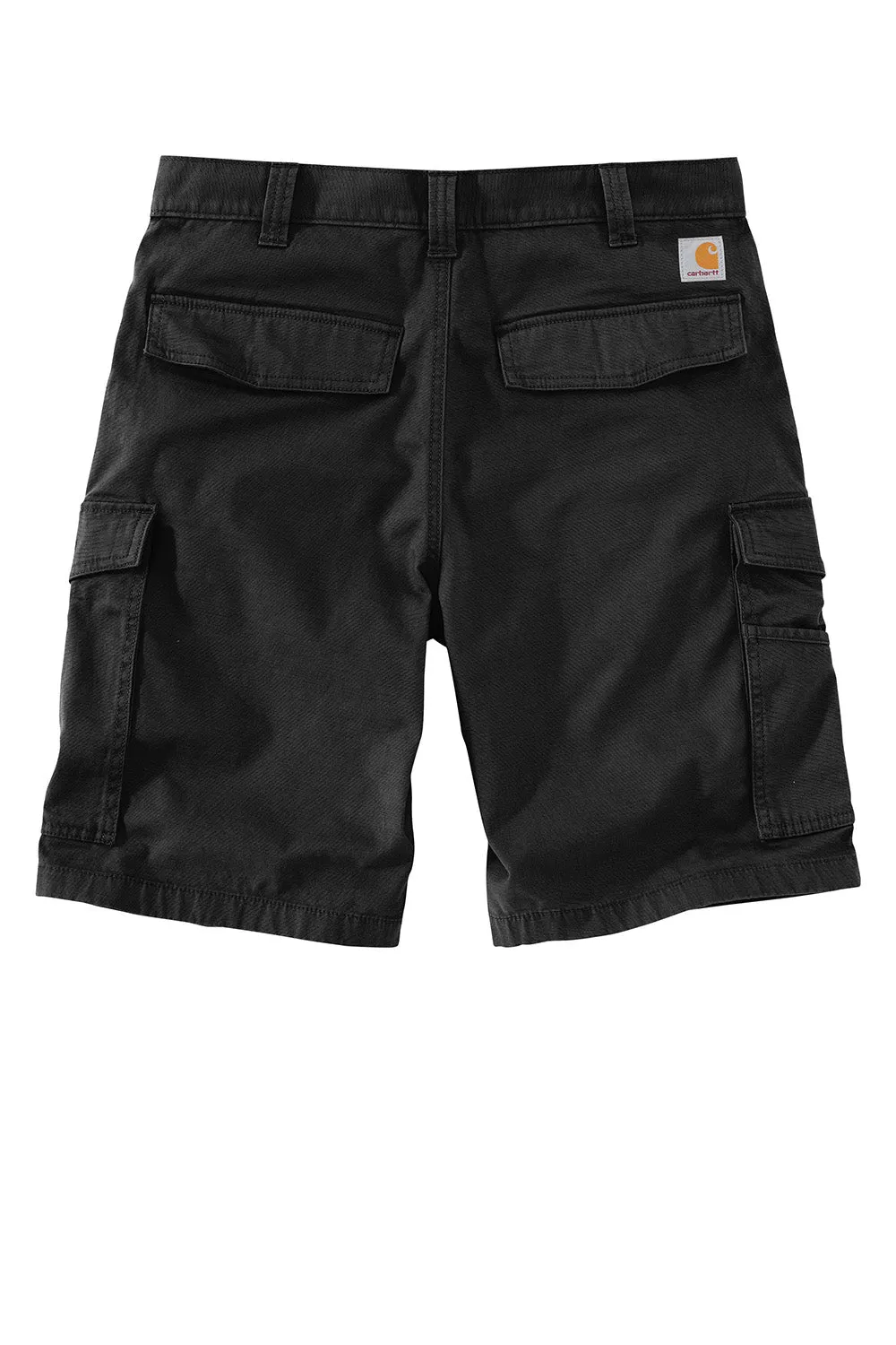 Carhartt Mens Rugged Flex Rigby Cargo Shorts w/ Pockets - Black
