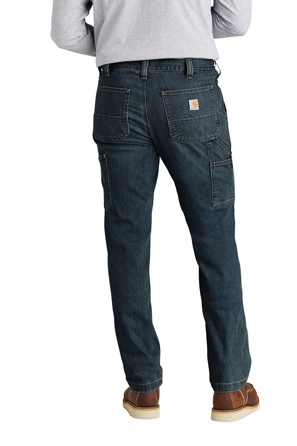 Carhartt Mens Rugged Flex Utility Jeans w/ Pockets - Superior Blue