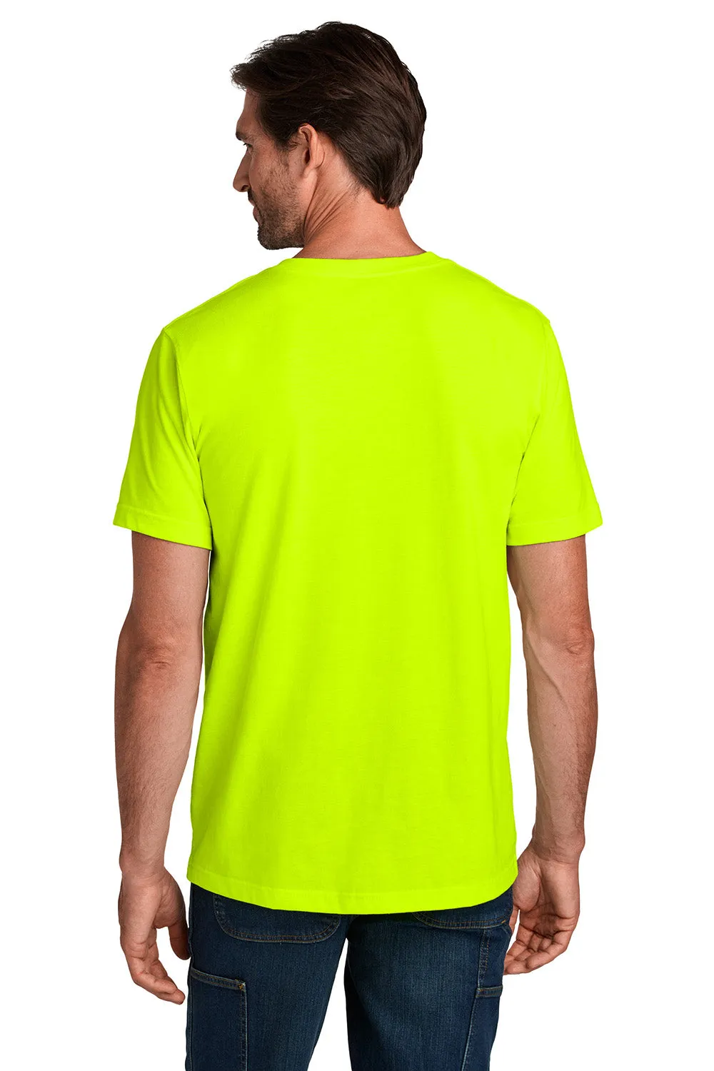Carhartt Mens Short Sleeve Crewneck T-Shirt - Brite Lime Green