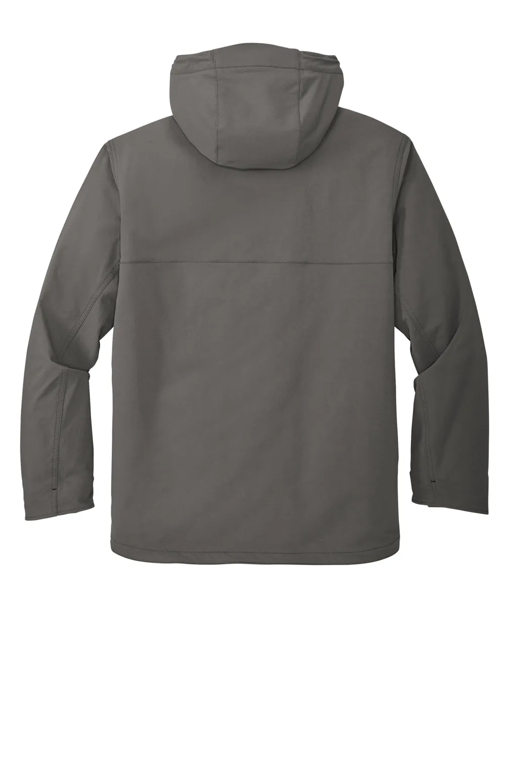 Carhartt Mens Super Dux Wind & Water Resistant Full Zip Hooded Jacket - Gravel Grey