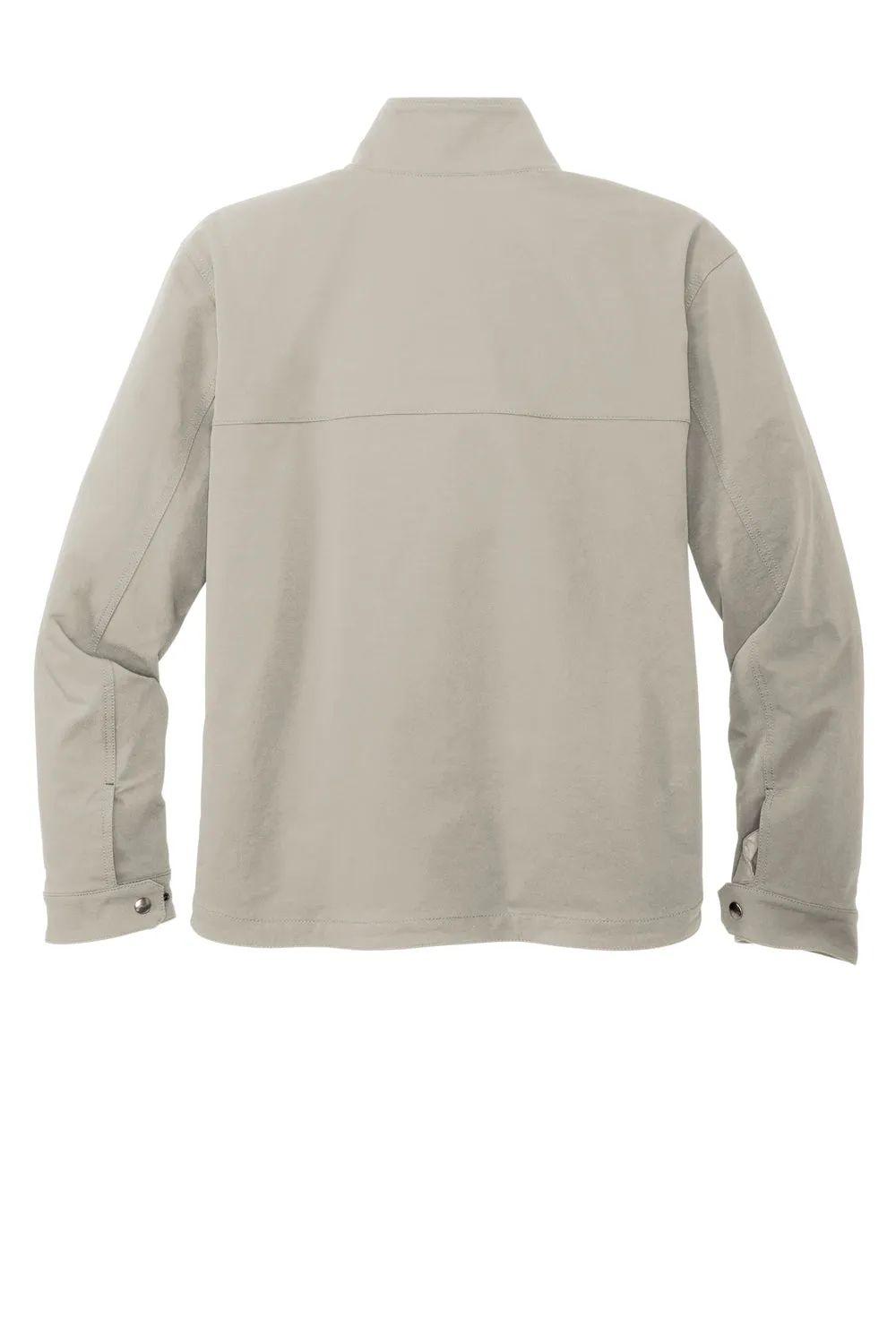 Carhartt Mens Super Dux Wind & Water Resistant Full Zip Jacket - Greige Grey