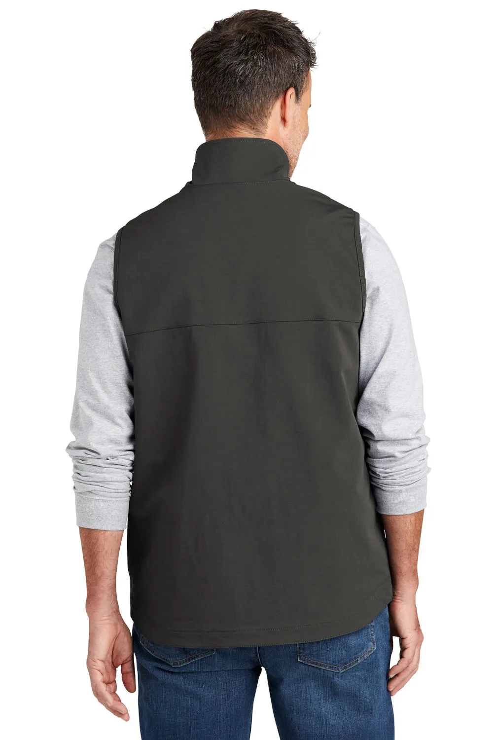 Carhartt Mens Super Dux Wind & Water Resistant Full Zip Vest - Gravel Grey
