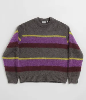 Carhartt Merton Crewneck Sweatshirt - Sundling Stripe / Aura Carhartt