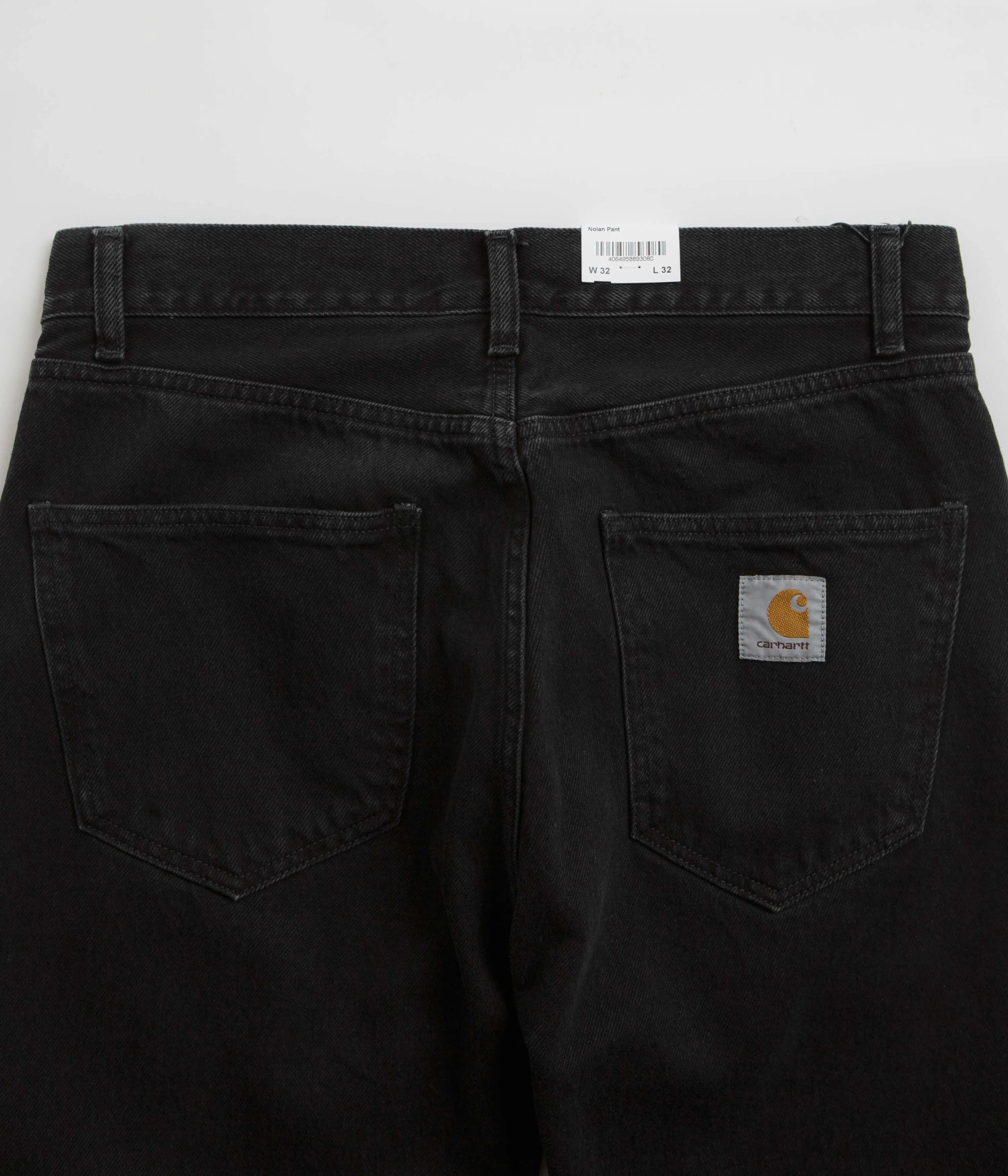 Carhartt Nolan Pants - Black Stone Washed Carhartt