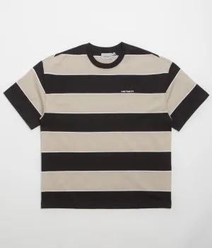 Carhartt Quinby T-Shirt - Quinby Stripe / Black Carhartt