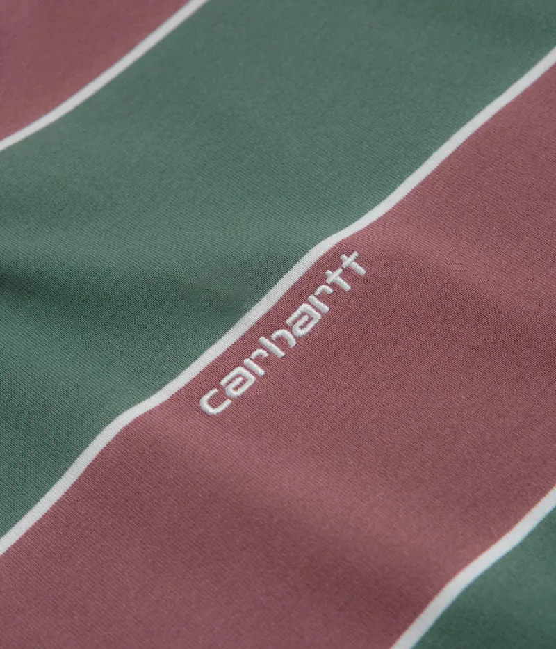 Carhartt Quinby T-Shirt - Quinby Stripe / Silver Pine Carhartt