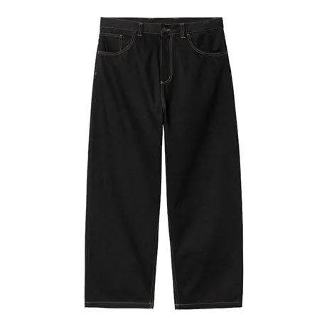 Carhartt WIP Brandon Pant - Black Rinsed Carhartt WIP Clothing