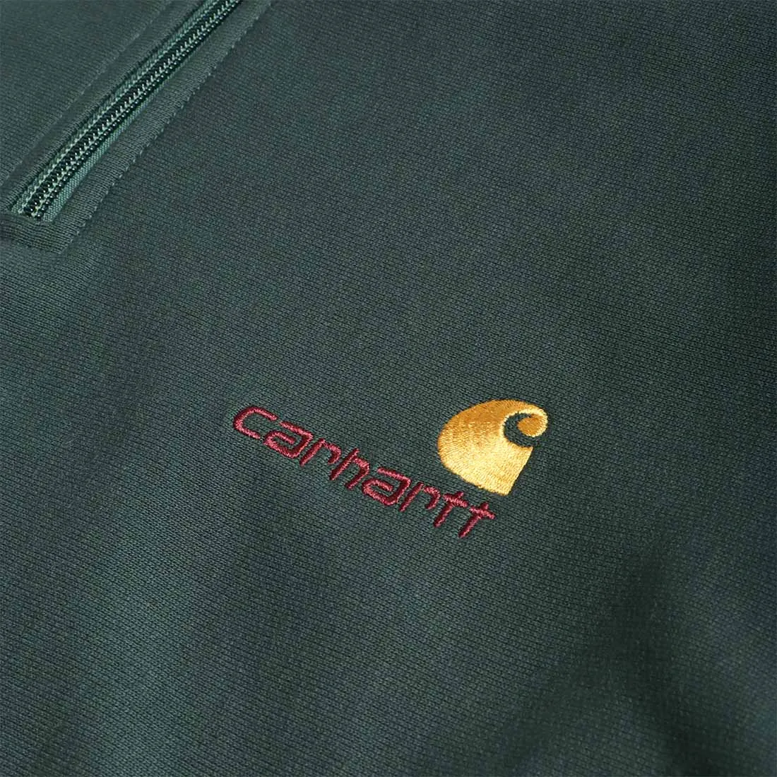 Carhartt Wip Menswear Carhartt WIP American Script Half Zip Sweatshirt