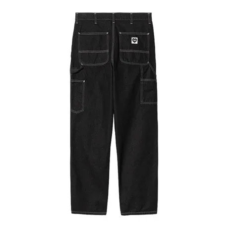 Carhartt WIP Single Knee Pant Norco 30L - Black Rinsed Carhartt WIP Clothing