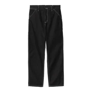 Carhartt WIP Single Knee Pant Norco 30L - Black Rinsed Carhartt WIP Clothing