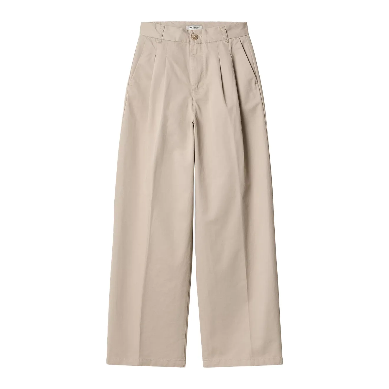 Carhartt WIP Womens Leola Pant Dusky Beige Stone Washed