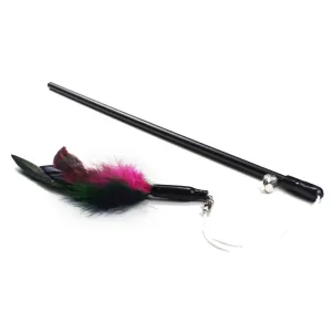 Cat Claws I.C.A.T.S. Wand - Wacky Wand catnip toys, feather wand toy