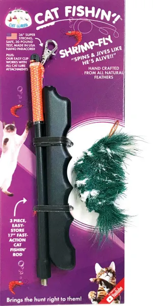 CAT LURES Cat Fishin SHRIMP-FLY adult cat food, best cat food for adults
