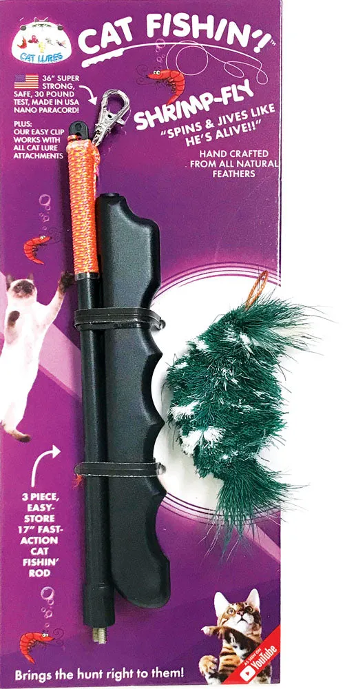 CAT LURES Cat Fishin SHRIMP-FLY adult cat food, best cat food for adults