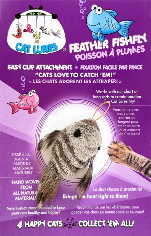 CAT LURES Feather Fishfly adult cat food, best cat food for adults