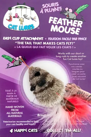 CAT LURES Feather Mouse adult cat food, best cat food for adults