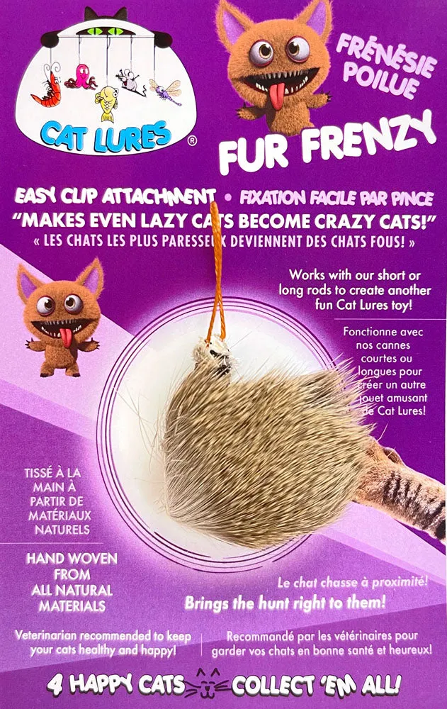 CAT LURES Fur Frenzy adult cat food, best cat food for adults