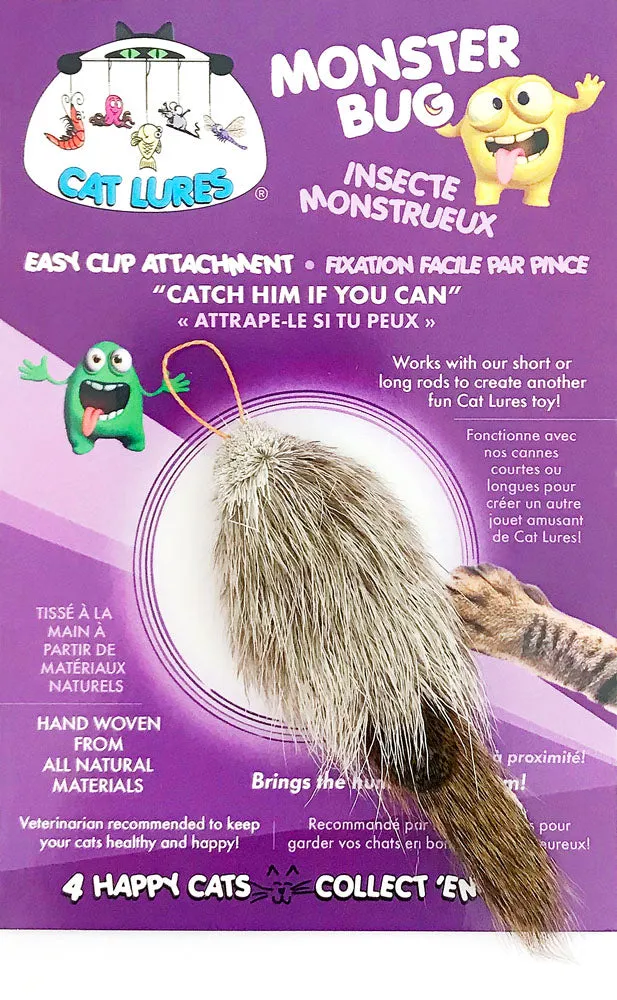 CAT LURES Monster Bug 3.75x1x1 adult cat food, best cat food for adults