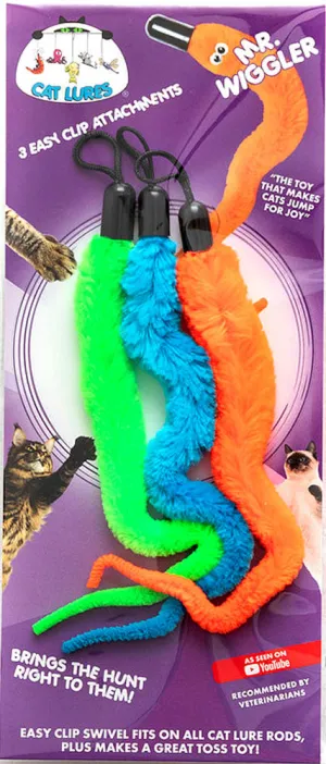 CAT LURES Mr. Wiggler adult cat food, best cat food for adults