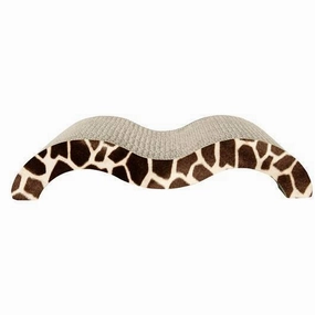 Cat Love Scratcher Giraffe Caterpillar Wave With Catnip cat collar set,pet leash set