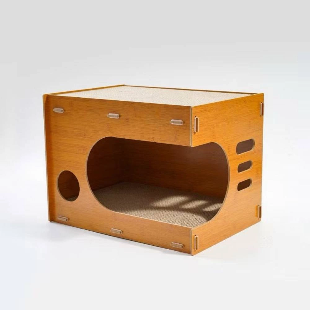 Cat Scratching House 45.4cm x 31cm x 30cm cat collar set,pet leash set