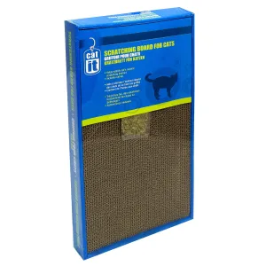 Catit Cat Scratching Board with Catnip - Large adult cat food, best cat food for adults