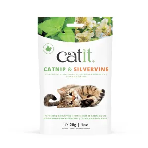 Catit Catnip/Silvervine Mix - 28 g cat treats, natural cat treats