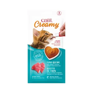 Catit Creamy Tuna Grain-Free Lickable Cat Treats cat treats, soft cat treats