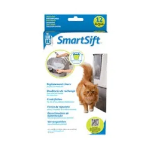 Catit Design SmartSift Replacement Liners - 12 pack For Cat Pan Base adult cat food, best cat food for adults