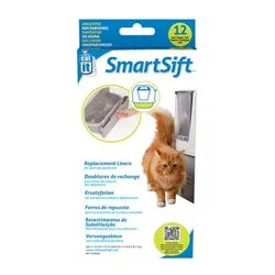 Catit Design SmartSift Replacement Liners - 12 pack For Pull-Out Waste Bin adult cat food, best cat food for adults