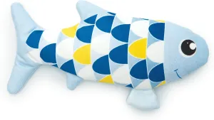 Catit Groovy Fish Plush Cat Toy with Catnip catnip toys, feather wand toy