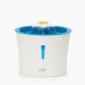 Catit LED Flower Drinking Fountain for Cats cat bowl, elevated cat feeder