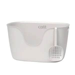 Catit Loo Litter Box with Scoop - White adult cat food, best cat food for adults