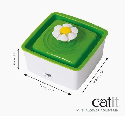 Catit Mini Flower Drinking Fountain for Cats
