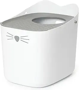 Catit PIXI Cat Litter Box clumping litter for cats, natural cat litter