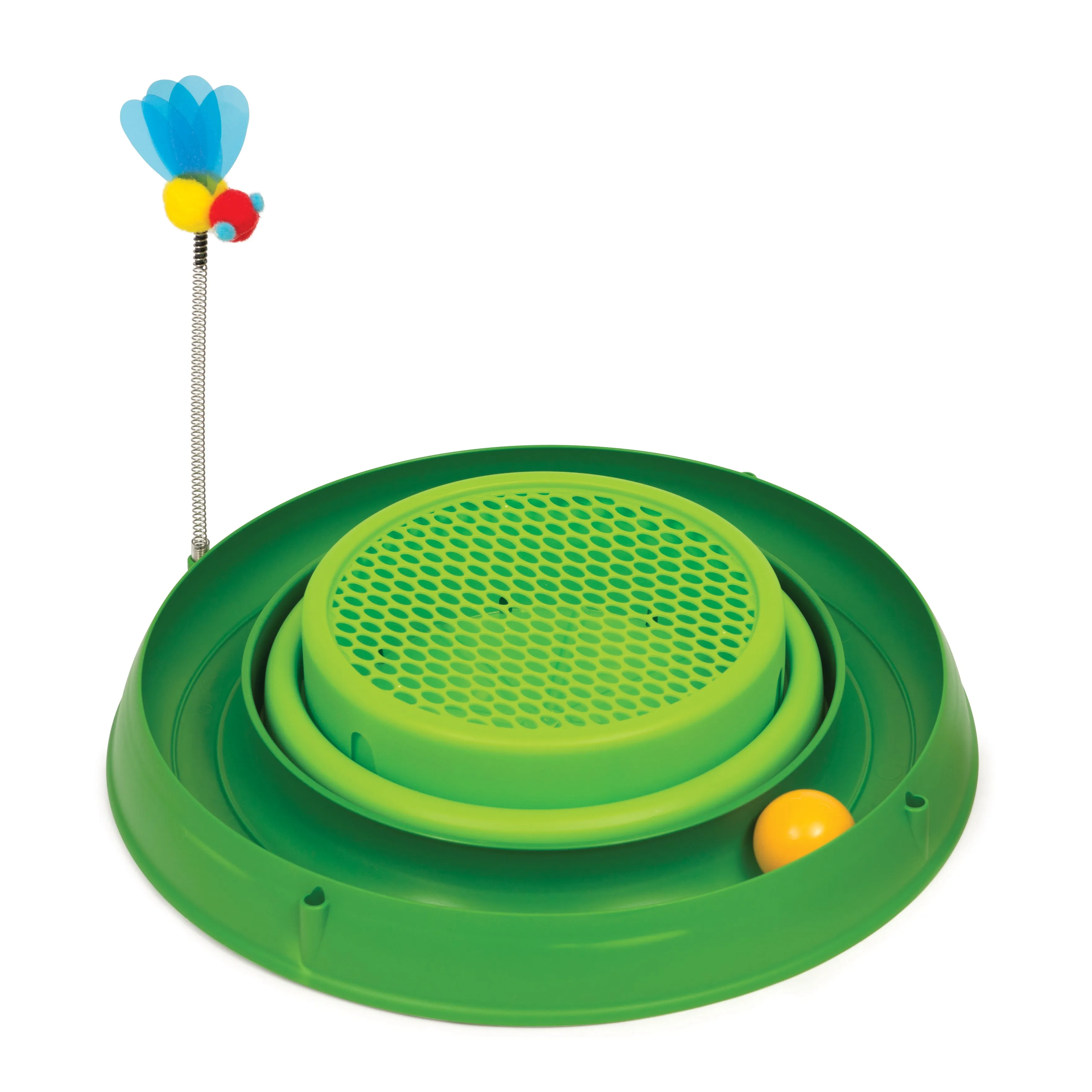 Catit Play 3 in 1 Circuit Ball Toy with Cat Grass adult cat food, best cat food for adults