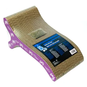 Catit Style Patterned Cat Scratcher with Catnip - Butterfly - Chaise adult cat food, best cat food for adults