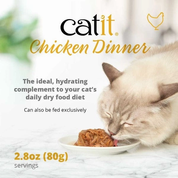 Catit Chicken Dinner with Duck & Potato Wet Cat Food
