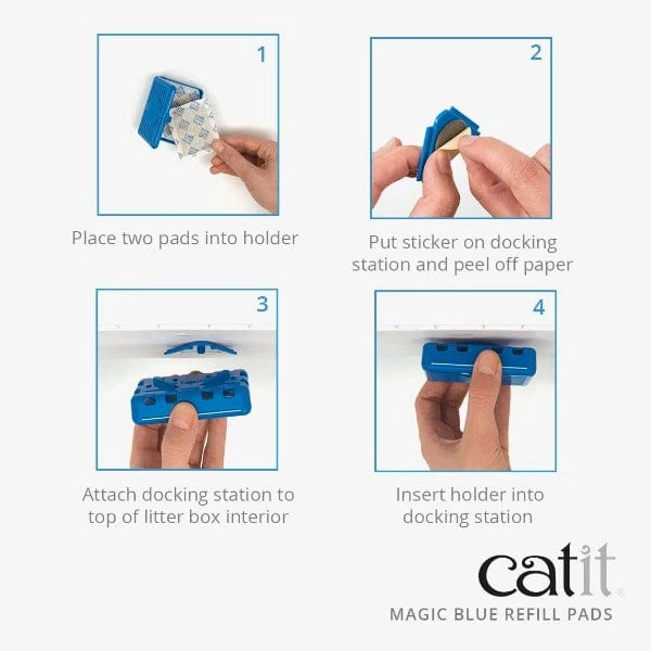 Catit Magic Blue Refill Pads