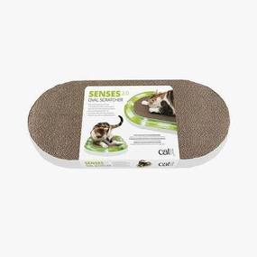 Catit Senses 2.0 Oval Scratcher cat collar set,pet leash set