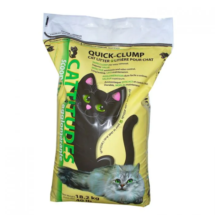 Cattitudes Quick-Clump Cat Litter [40lb] adult cat food, best cat food for adults