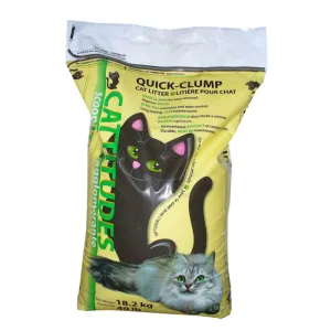 Cattitudes Quick-Clump Cat Litter [40lb] adult cat food, best cat food for adults