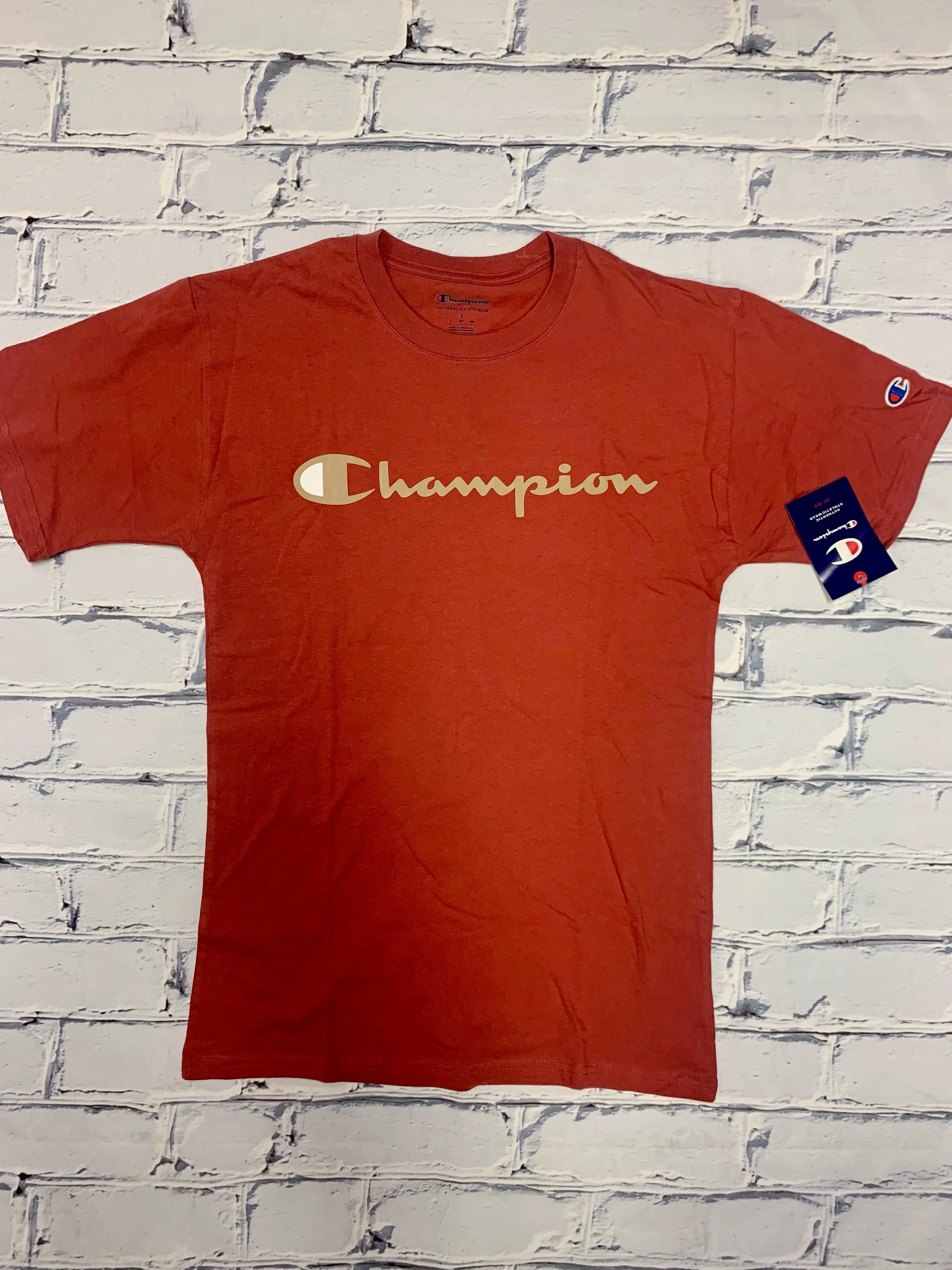 Champion Classic Jersey Tee, Script Logo