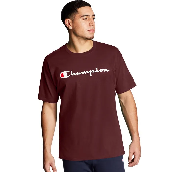 Champion Classic Jersey Tee, Script Logo