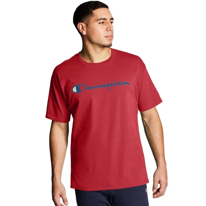 Champion Classic Jersey Tee, Script Logo