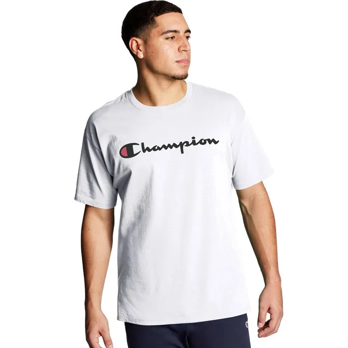 Champion Graphic Jersey Tee, Script Logo