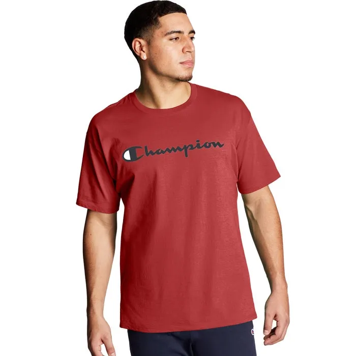 Champion Graphic Jersey Tee, Script Logo