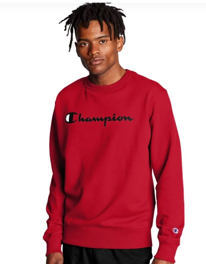 Champion Powerblend Graphic Crew