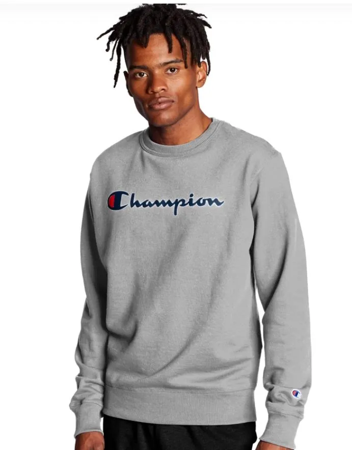 Champion Powerblend Graphic Crew